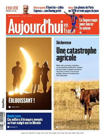 Aujourd’hui en France - 13 Août 2026