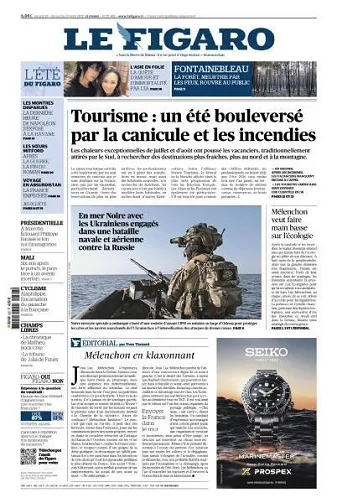 Le Figaro du Samedi 22 et Dimanche 23 Août 2026