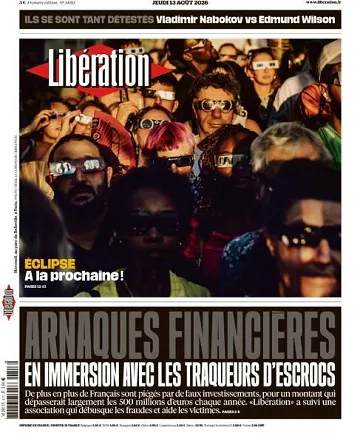 Libération du Jeudi 13 Août 2026