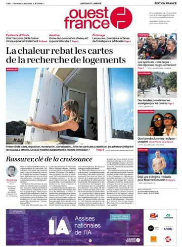 Ouest-France Édition France - 14 Août 2026